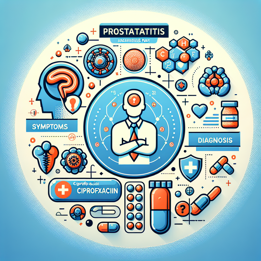 전립선염 치료 가이드 이미지: Ciprofloxacin 사용, 증상, 진단 및 치료 방법