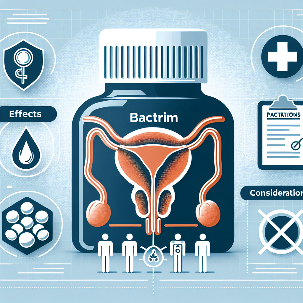 Bactrim을 사용한 전립선염 치료의 효과와 부작용을 설명하는 이미지