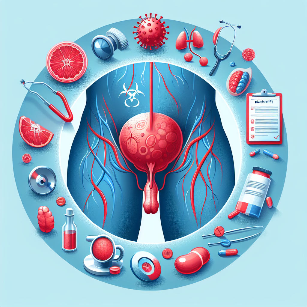 전립선염에 대한 포괄적인 개요와 치료 방법을 설명하는 이미지