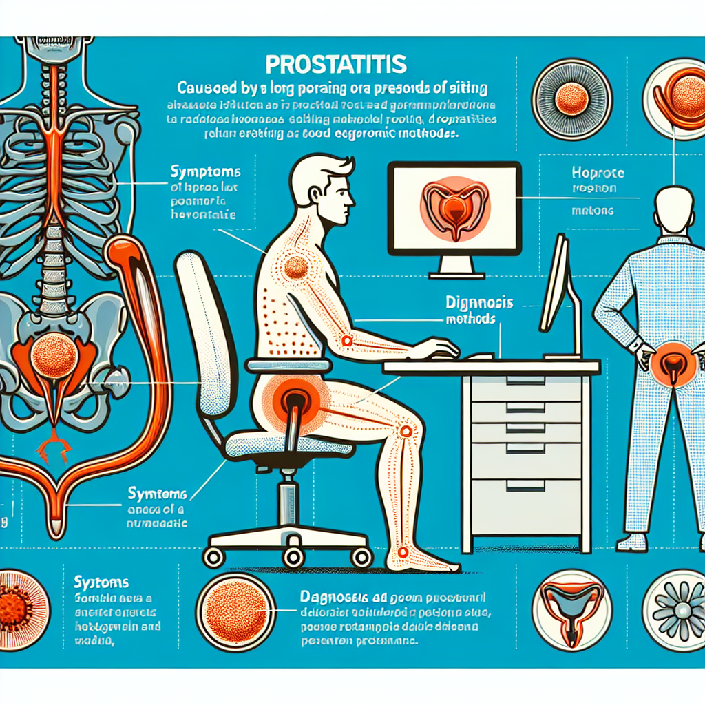 오랜 시간 앉아 있기 때문에 발생하는 전립선염 증상 및 예방법