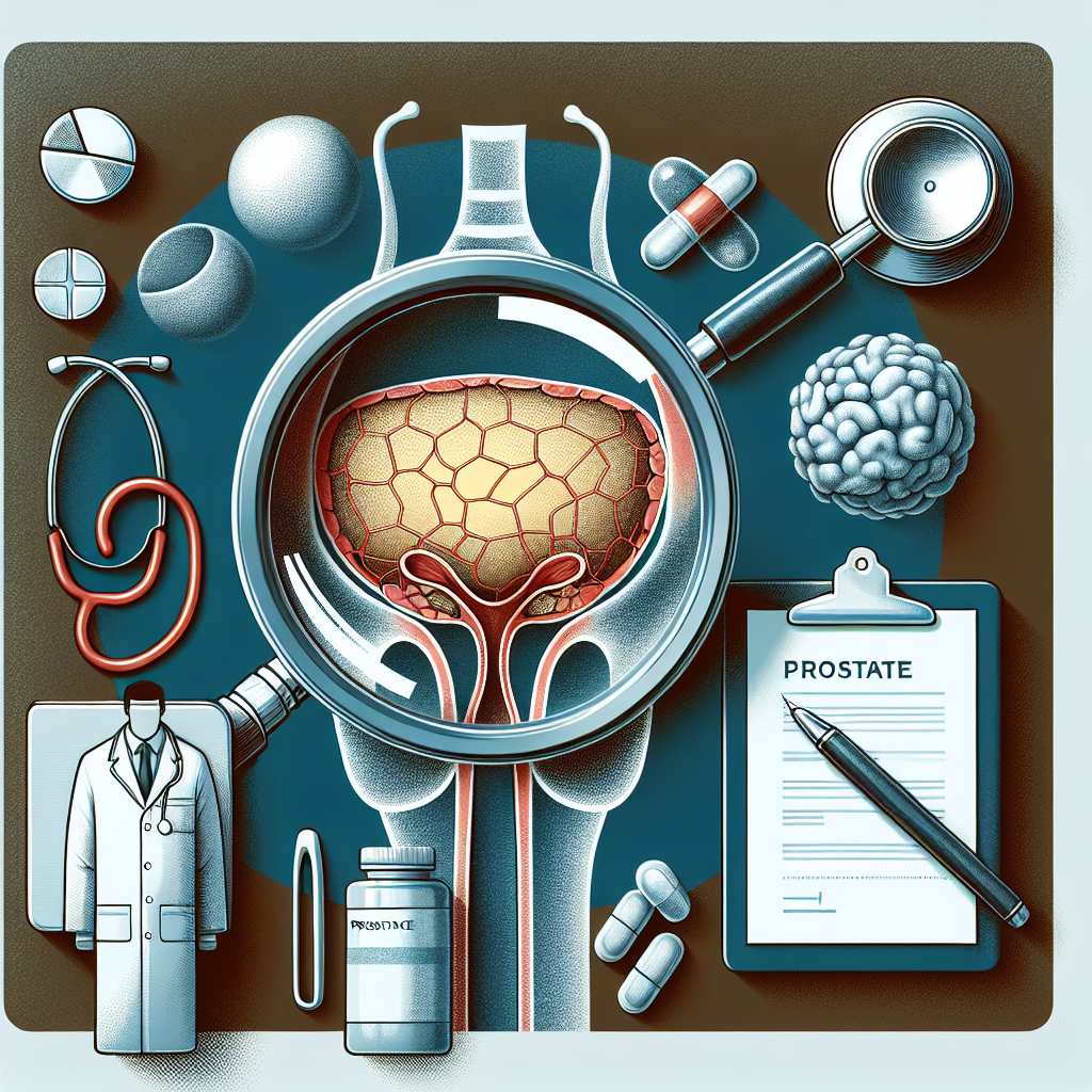 전립선염 증상과 진단 방법, 관리 전략을 설명하는 요약 이미지