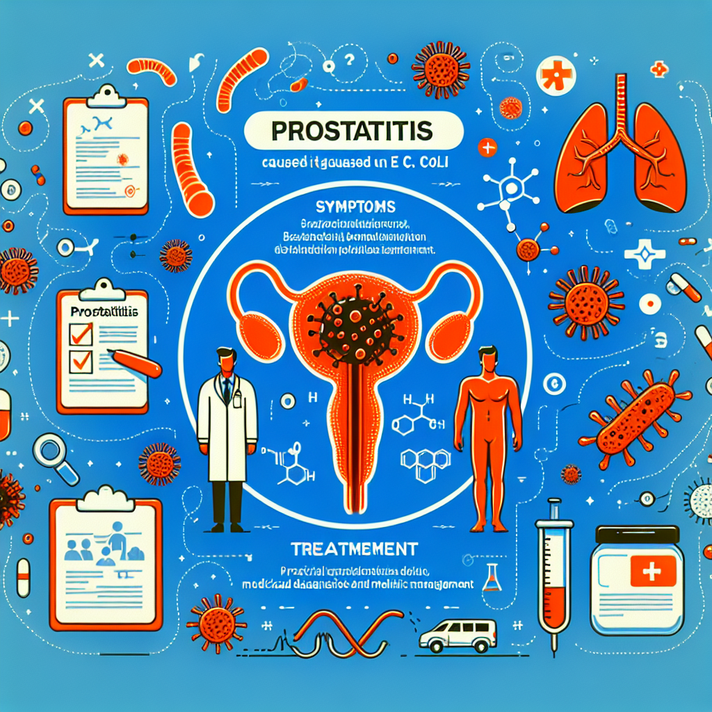 E. coli로 인한 전립선염: 증상, 진단, 치료 및 관리 방법에 대한 종합 가이드