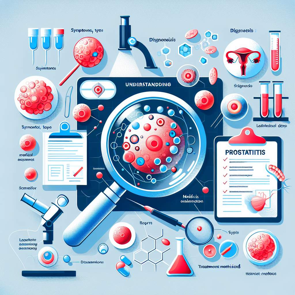 전립선염 증상, 유형, 진단 및 치료 방법