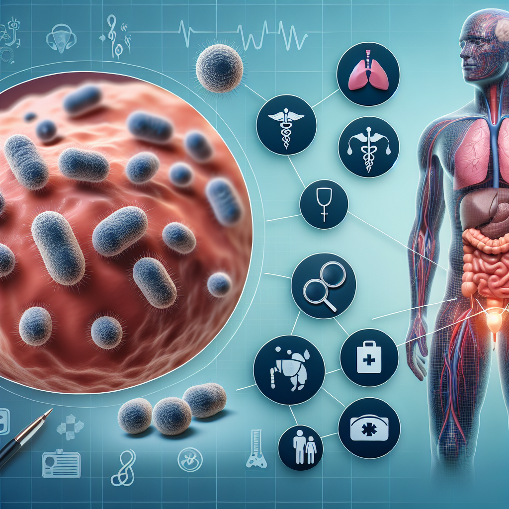 Klebsiella Oxytoca로 인한 전립선염의 증상, 진단 및 치료 과정을 나타내는 이미지